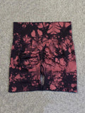 B-ACTIVE SEAMLESS TIE DYE SPORT SHORTS - B ANN'S BOUTIQUE, LLC