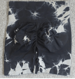 B-ACTIVE SEAMLESS TIE DYE SPORT SHORTS - B ANN'S BOUTIQUE, LLC