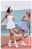 B-ACTIVE SOFT CRISSCROSS BACK SPORTS DRESS - B ANN'S BOUTIQUE, LLC