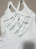 B-ACTIVE SOFT CRISSCROSS BACK SPORTS DRESS - B ANN'S BOUTIQUE, LLC