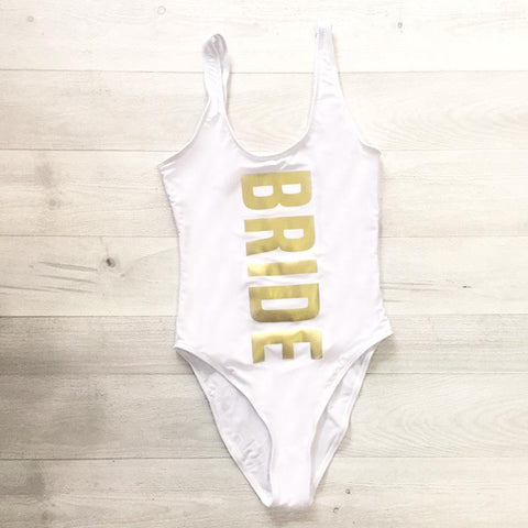 BACHELORETTE & CREW SWIMSUIT - B ANN'S BOUTIQUE