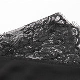 BAD IN BLACK LACE SLEEVES TOP - B ANN'S BOUTIQUE