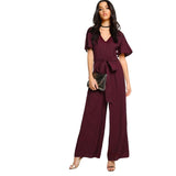 BAILEY’S BILLOWY JUMPSUIT - B ANN'S BOUTIQUE