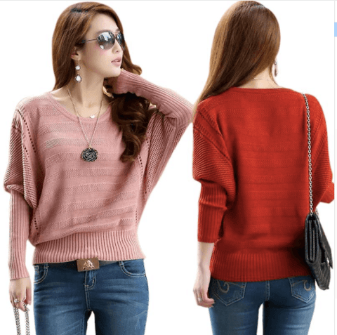 BATWING SLEEVES PULLOVER - B ANN'S BOUTIQUE