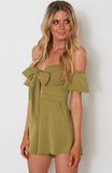 BOW-READY ROMPER - B ANN'S BOUTIQUE