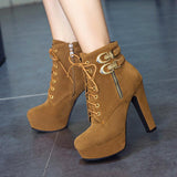 BUCKLE & SUEDE ANKLE BOOTIE - B ANN'S BOUTIQUE, LLC