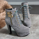 BUCKLE & SUEDE ANKLE BOOTIE - B ANN'S BOUTIQUE, LLC