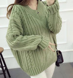 CABLE KNIT PULLOVER SWEATER - B ANN'S BOUTIQUE