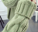 CABLE KNIT PULLOVER SWEATER - B ANN'S BOUTIQUE