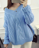 CABLE KNIT PULLOVER SWEATER - B ANN'S BOUTIQUE