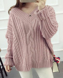 CABLE KNIT PULLOVER SWEATER - B ANN'S BOUTIQUE