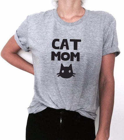 CAT MOM TEE - B ANN'S BOUTIQUE