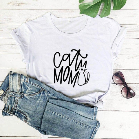 CAT MOMMA TEE - B ANN'S BOUTIQUE