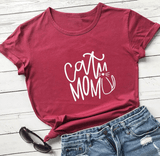 CAT MOMMA TEE - B ANN'S BOUTIQUE