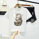 CAT NAP TEE - B ANN'S BOUTIQUE, LLC