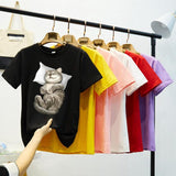 CAT NAP TEE - B ANN'S BOUTIQUE, LLC
