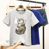 CAT NAP TEE - B ANN'S BOUTIQUE, LLC