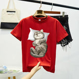 CAT NAP TEE - B ANN'S BOUTIQUE, LLC