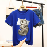 CAT NAP TEE - B ANN'S BOUTIQUE, LLC