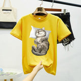 CAT NAP TEE - B ANN'S BOUTIQUE, LLC