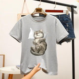 CAT NAP TEE - B ANN'S BOUTIQUE, LLC