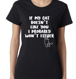 CAT PICKS MY FRIENDS TSHIRT - B ANN'S BOUTIQUE