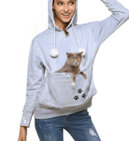 CAT SNUGGLE HOODIE - B ANN'S BOUTIQUE