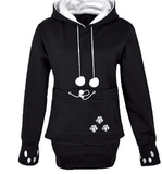 CAT SNUGGLE HOODIE - B ANN'S BOUTIQUE