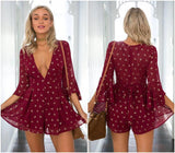 CHERRY ON TOP ROMPER - B ANN'S BOUTIQUE