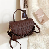 CHIC PLAID QUILTED CROSSBODY BAG - B ANN'S BOUTIQUE, LLC