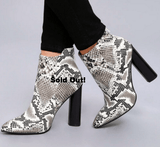 CHUNKY ANKLE BOOTIE - B ANN'S BOUTIQUE
