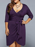 CLASSIC WRAP DRESS - B ANN'S BOUTIQUE