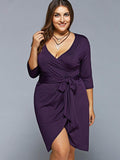 CLASSIC WRAP DRESS - B ANN'S BOUTIQUE