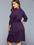 CLASSIC WRAP DRESS - B ANN'S BOUTIQUE