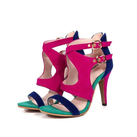 COLOR PARTY SANDALS - B ANN'S BOUTIQUE