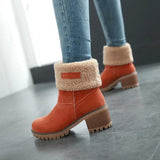 COZY CHIC WINTER BLISS FAUX FUR SNOW BOOTS - B ANN'S BOUTIQUE, LLC