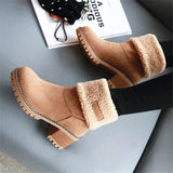 COZY CHIC WINTER BLISS FAUX FUR SNOW BOOTS - B ANN'S BOUTIQUE, LLC