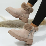 COZY ELEGANCE FAUX SUEDE SNOW BOOTS - B ANN'S BOUTIQUE, LLC