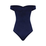 CRISSCROSS OFF-THE-SHOULDER BODYSUIT - B ANN'S BOUTIQUE