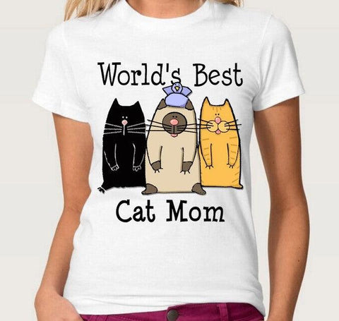 CUTE CAT T-SHIRTS - B ANN'S BOUTIQUE