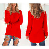 CUTE OVERSIZE PULLOVER SWEATER - B ANN'S BOUTIQUE