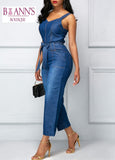 DAISY’S  DENIM JUMPSUIT - B ANN'S BOUTIQUE