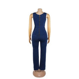 DAISY’S  DENIM JUMPSUIT - B ANN'S BOUTIQUE, LLC