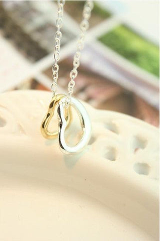 DOUBLE HEART, DOUBLE LOVE NECKLACE - B ANN'S BOUTIQUE