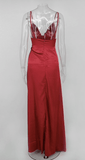 DUAL HIGH SLIT EVENING GOWN - B ANN'S BOUTIQUE