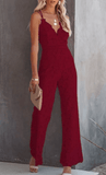 ELEGANCE ENLACE LACE JUMPSUIT - B ANN'S BOUTIQUE, LLC