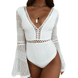 FARRAH FLARE BODYSUIT - B ANN'S BOUTIQUE