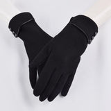 FAUX FUR-LINED GLOVES - B ANN'S BOUTIQUE