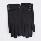 FAUX FUR-LINED GLOVES - B ANN'S BOUTIQUE