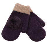 FAUX FUR-LINED MITTENS - B ANN'S BOUTIQUE